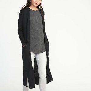 Super-Long Open-Front Duster for Women